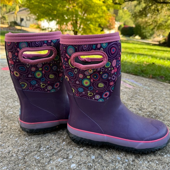 Girls Bogs Waterproof Winter Boots -size 3 - Picture 4 of 4